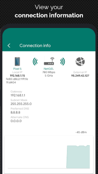 İndir NetX Network Tools Araçlar Android için Ekran görüntüsü 5