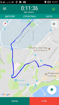 İndir GPS Bisiklet Bike Bilgisayarı Sağlık & Fitness Android için Ekran görüntüsü 3