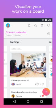İndir Asana: Work in one place İş Dünyası Android için Ekran görüntüsü 6