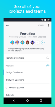 İndir Asana: Work in one place İş Dünyası Android için Ekran görüntüsü 7