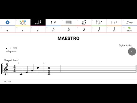 İndir Maestro - Müzik Besteleyicisi Müzik ve Ses Android için Ekran görüntüsü 8