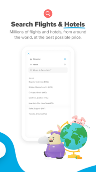 İndir Hopper: Hotels, Flights & Cars Seyahat Android için Ekran görüntüsü 3