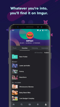 İndir Imgur: Funny Memes & GIF Maker Fotoğraf Android için Ekran görüntüsü 5