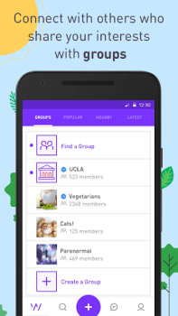 İndir Whisper Sosyal Android için Ekran görüntüsü 2
