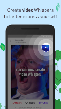 İndir Whisper Sosyal Android için Ekran görüntüsü 4