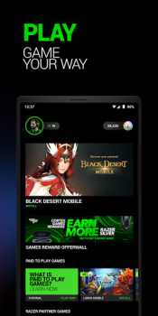 İndir Razer Cortex Games: Rewards Eğlence Android için Ekran görüntüsü 2