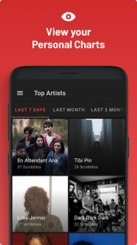 İndir Last.fm Müzik ve Ses Android için Ekran görüntüsü 4