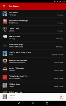 İndir Last.fm Müzik ve Ses Android için Ekran görüntüsü 6