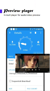 İndir Torrent Pro - Torrent Download Video oynatıcılar ve düzenleyiciler Android için Ekran görüntüsü 5