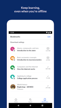 İndir Khan Academy Eğitim Android için Ekran görüntüsü 4