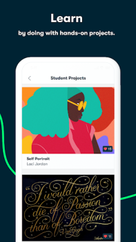 İndir Skillshare: Online Classes App Eğitim Android için Ekran görüntüsü 3