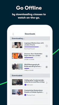 İndir Skillshare: Online Classes App Eğitim Android için Ekran görüntüsü 4