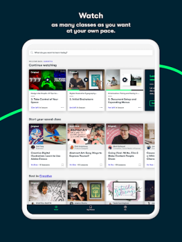 İndir Skillshare: Online Classes App Eğitim Android için Ekran görüntüsü 6