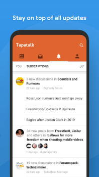 İndir Tapatalk - 200,000+ Forums Sosyal Android için Ekran görüntüsü 5