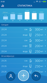 İndir Water Drink Reminder Sağlık & Fitness Android için Ekran görüntüsü 2