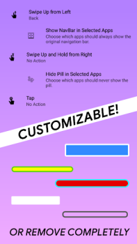 İndir [Discontinued] Navigation Gest Özelleştirme Android için Ekran görüntüsü 4