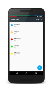 İndir PowerLine: Akıllı göstergeler Araçlar Android için Ekran görüntüsü 2