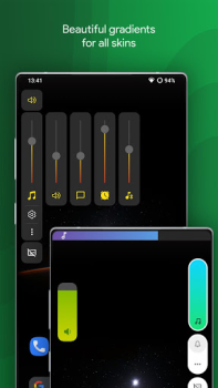İndir Ultra Volume Control Styles Özelleştirme Android için Ekran görüntüsü 2