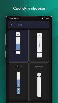 İndir Ultra Volume Control Styles Özelleştirme Android için Ekran görüntüsü 7