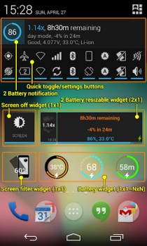 İndir 2 Battery - Battery Saver İş Android için Ekran görüntüsü 3