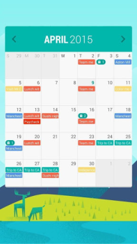 Month: Calendar Widget