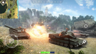 İndir Tanks of War Eylem Android için Ekran görüntüsü 2