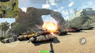 İndir Tanks of War Eylem Android için Ekran görüntüsü 4