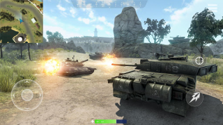 İndir Tanks of War Eylem Android için Ekran görüntüsü 6