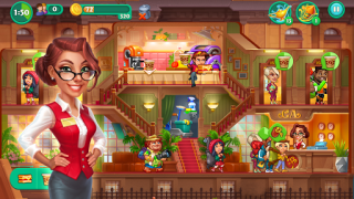 İndir Grand Hotel Mania: Hotel games Maceralar Android için Ekran görüntüsü 2
