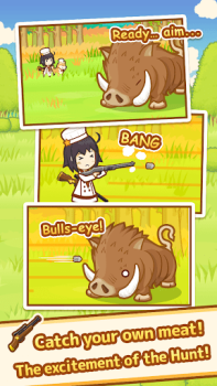 İndir Hunt Cook: Catch and Serve Simülatörler Android için Ekran görüntüsü 3