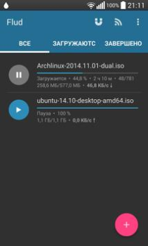 İndir Flud - Torrent İstemcisi Video oynatıcılar ve düzenleyiciler Android için Ekran görüntüsü 2