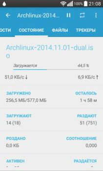 İndir Flud - Torrent İstemcisi Video oynatıcılar ve düzenleyiciler Android için Ekran görüntüsü 3