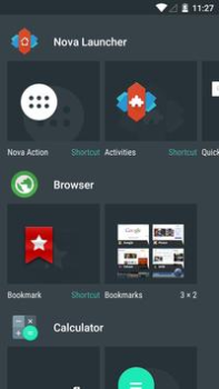 İndir Nova Launcher Özelleştirme Android için Ekran görüntüsü 5