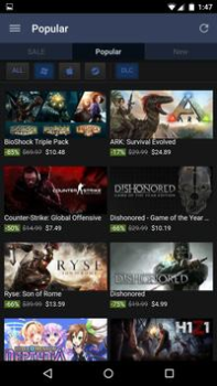 İndir Steam Eğlence Android için Ekran görüntüsü 2