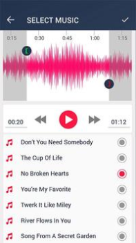 İndir Müzik videosu - fotoğraf slayt Video oynatıcılar ve düzenleyiciler Android için Ekran görüntüsü 3