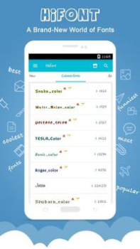İndir HiFont - Yazı Tipleri Özelleştirme Android için Ekran görüntüsü 2