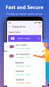 İndir Top VPN - Fast, Secure & Free Unlimited Proxy Araçlar Android için Ekran görüntüsü 3