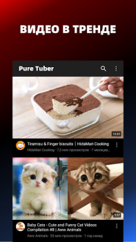 Pure Tuber: Videolar ve Müzik