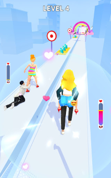 İndir Bestie Breakup - Run for Love Arcade Android için Ekran görüntüsü 4