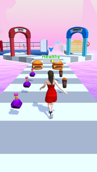 İndir Girl Runner 3D Gündelik Android için Ekran görüntüsü 3