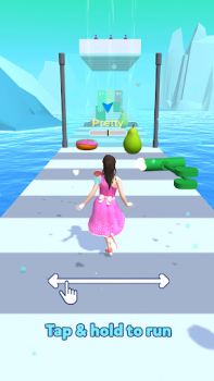 İndir Girl Runner 3D Gündelik Android için Ekran görüntüsü 6