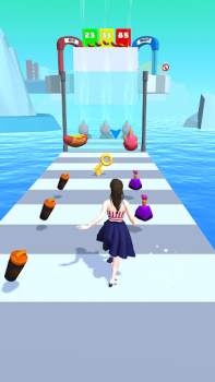 İndir Girl Runner 3D Gündelik Android için Ekran görüntüsü 7