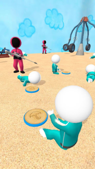 İndir Squid Game - 456 Sniper Challenge Eylem Android için Ekran görüntüsü 4