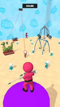 İndir Squid Game - 456 Sniper Challenge Eylem Android için Ekran görüntüsü 5