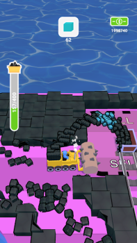 İndir Stone Miner Simülatörler Android için Ekran görüntüsü 2