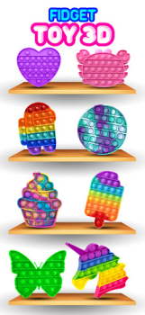 İndir Pop it Fidget Toys 3D Games Simülatörler Android için Ekran görüntüsü 5
