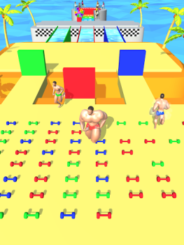 İndir Muscle Race 3D Yarış Android için Ekran görüntüsü 5