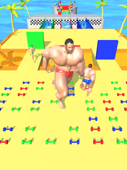 İndir Muscle Race 3D Yarış Android için Ekran görüntüsü 7