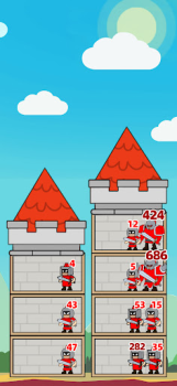 İndir Tower Wars: Battle & Puzzle Bulmaca Oyunları Android için Ekran görüntüsü 2