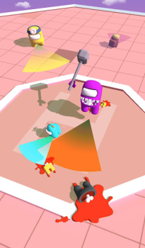 İndir Imposter Smashers Fun io game Eylem Android için Ekran görüntüsü 2
